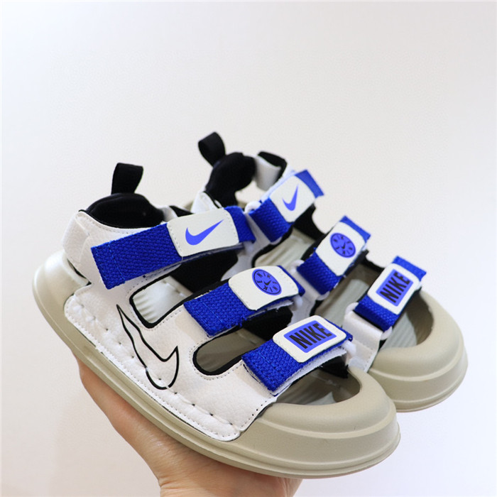 Youth Sunray Adjust Blue/White Sandal/Slides 009